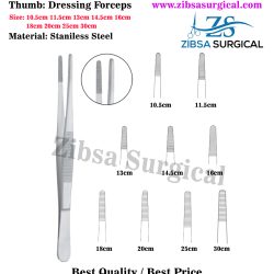 Thumb Dressing Forceps