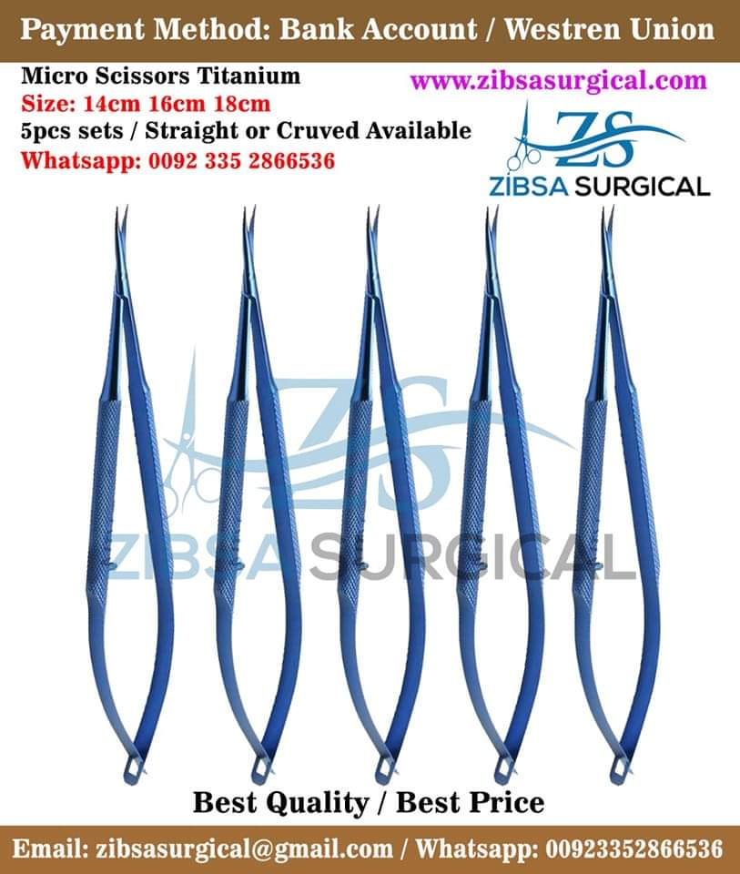 Micro Scissors Titanium