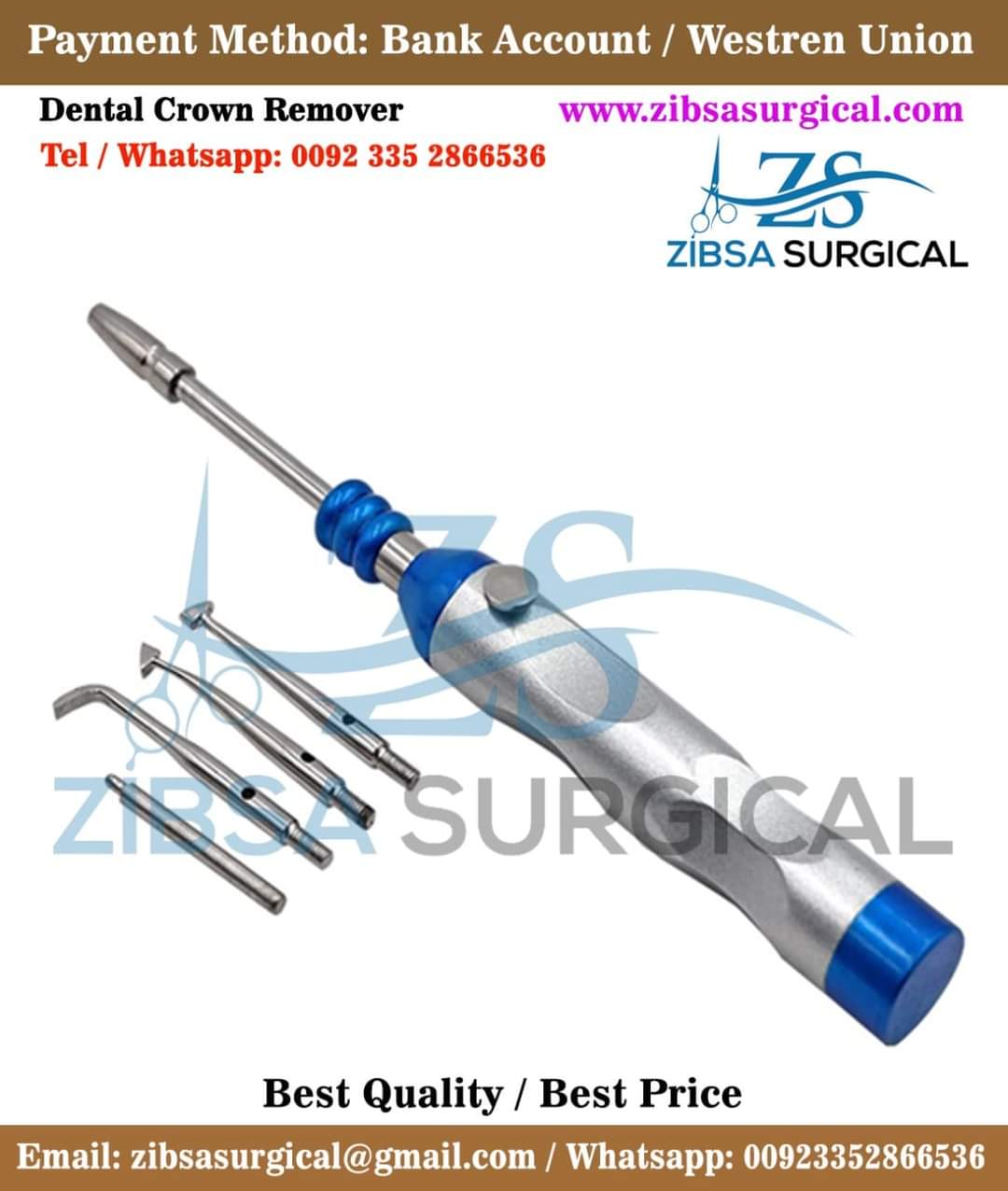 Dental Crown Remover