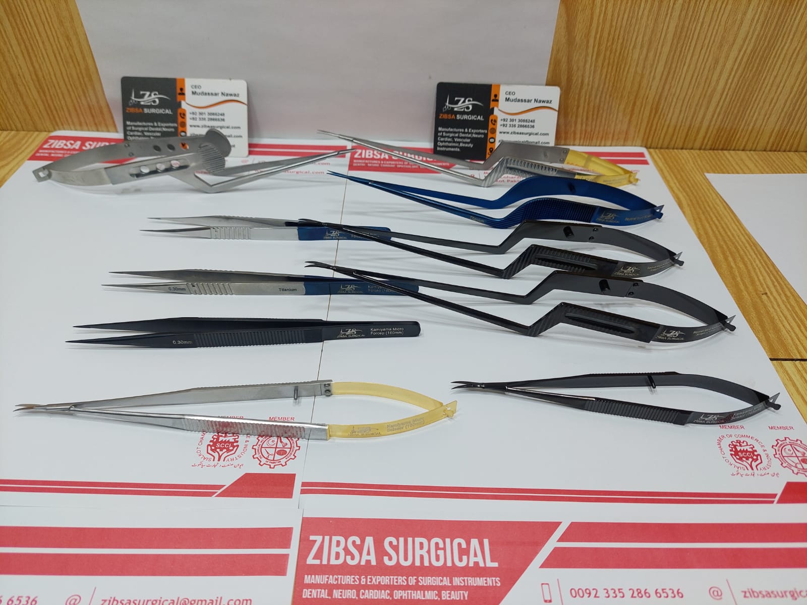 Micro Neuro Surgery Instruments Set Zibsa Surgical