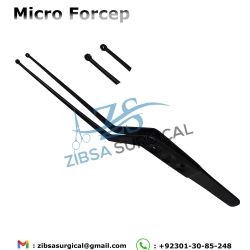 Bayonet Micro Neuro Forcep - Brand name: Zibsa Surgical / Facebook: Zibsa Surgicl